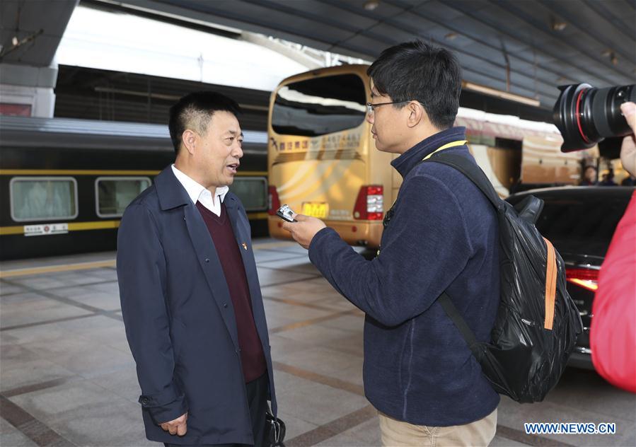 (CPC)CHINA-BEIJING-CPC NATIONAL CONGRESS-DELEGATES-ARRIVAL (CN) 