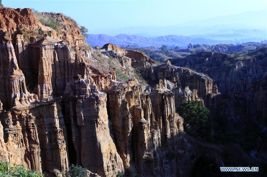 CHINA-YUNNAN-YUANMOU-EARTH FOREST (CN)