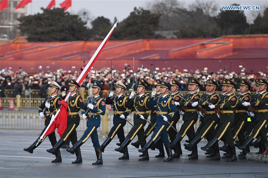 CHINA-BEIJING-PLA-FLAG-RAISING CEREMONY(CN)