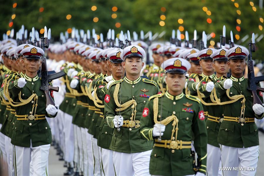 MYANMAR-NAY PYI TAW-70TH INDEPENDENCE DAY-CELEBRATION