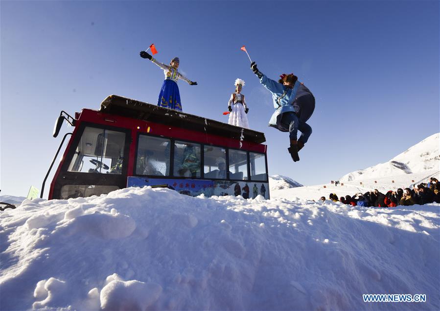 CHINA-XINJIANG-KANAS-WINTER-TOURISM (CN)