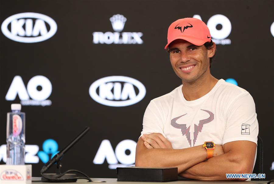 (SP)AUSTRALIA-MELBOURNE-TENNIS-AUSTRALIAN OPEN-RAFAEL NADAL