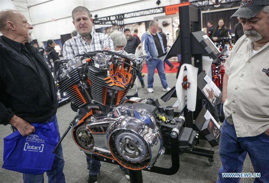 CANADA-VANCOUVER-MOTORCYCLE SHOW