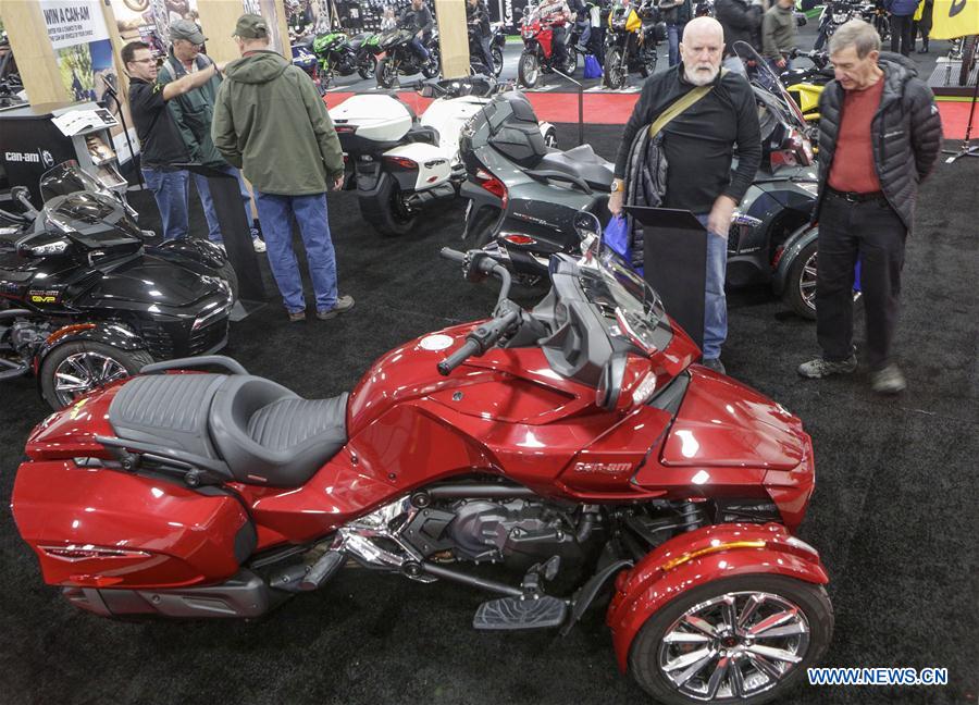 CANADA-VANCOUVER-MOTORCYCLE SHOW