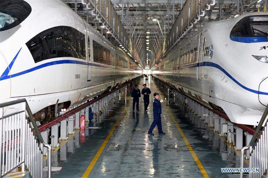 CHINA-HEFEI-BULLET TRAIN MAINTENANCE (CN)