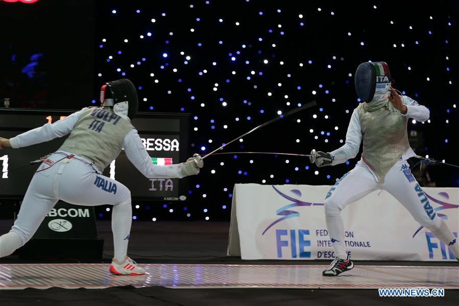 (SP)ALGERIA-ALGIERS-WOMEN'S FOIL WORLD CHAMPIONSHIP-INDIVIDUAL