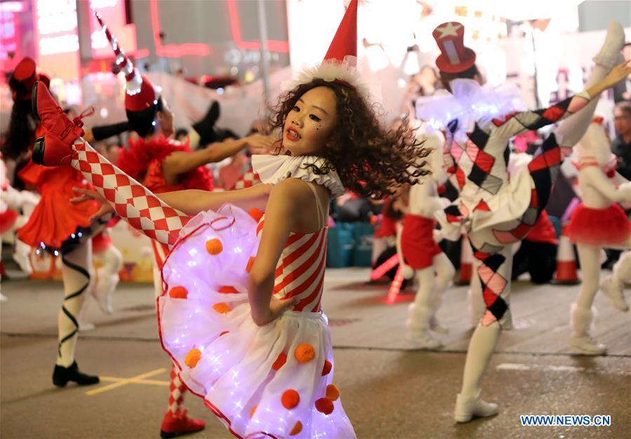 CHINA-HONG KONG-NIGHT PARADE (CN)