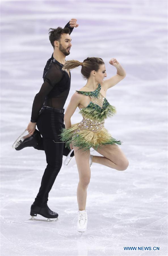 (SP)OLY-SOUTH KOREA-PYEONGCHANG-FIGURE SKATING-ICE DANCE SHORT DANCE