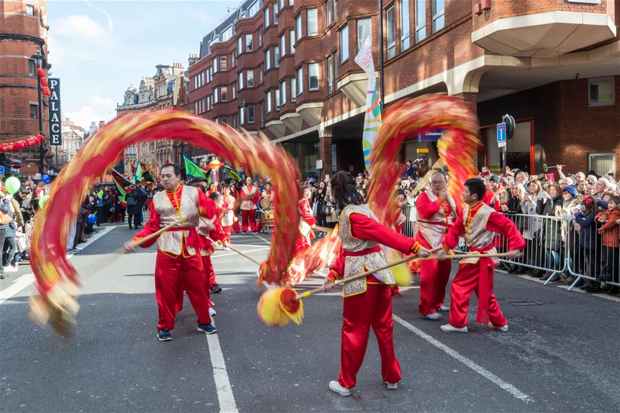 BRITAIN-LONDON-CHINESE NEW YEAR-CELEBRATION