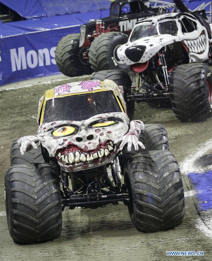 CANADA-VANCOUVER-MONSTER JAM SHOW