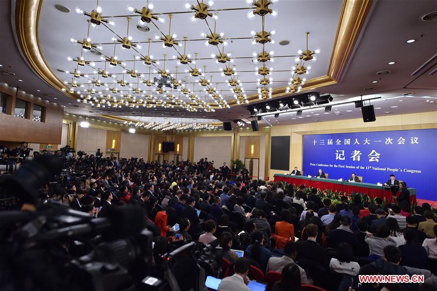 (TWO SESSIONS)CHINA-BEIJING-NPC-PRESS CONFERENCE-WANG YI (CN)