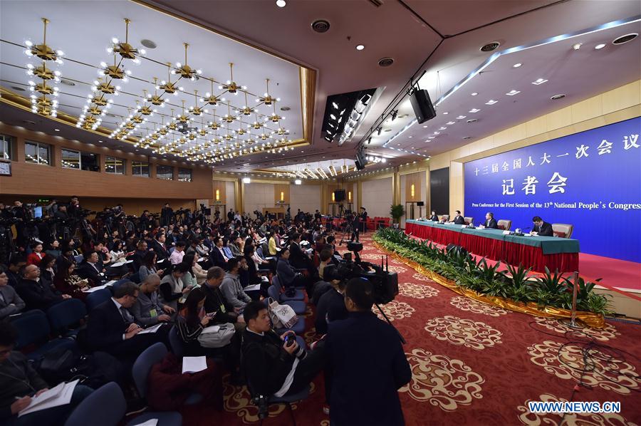 (TWO SESSIONS)CHINA-BEIJING-NPC-PRESS CONFERENCE-STATE-OWNED ENTERPRISES (CN)