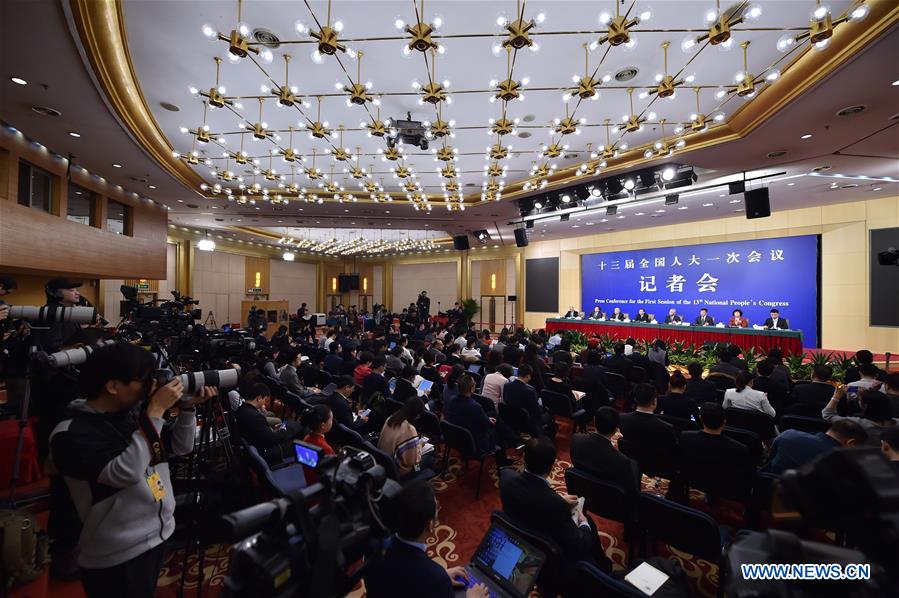 (TWO SESSIONS)CHINA-BEIJING-NPC-PRESS CONFERENCE-LEGISLATION WORK (CN)