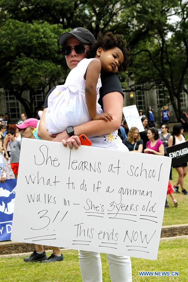 U.S.-HOUSTON-RALLY-GUN CONTROL