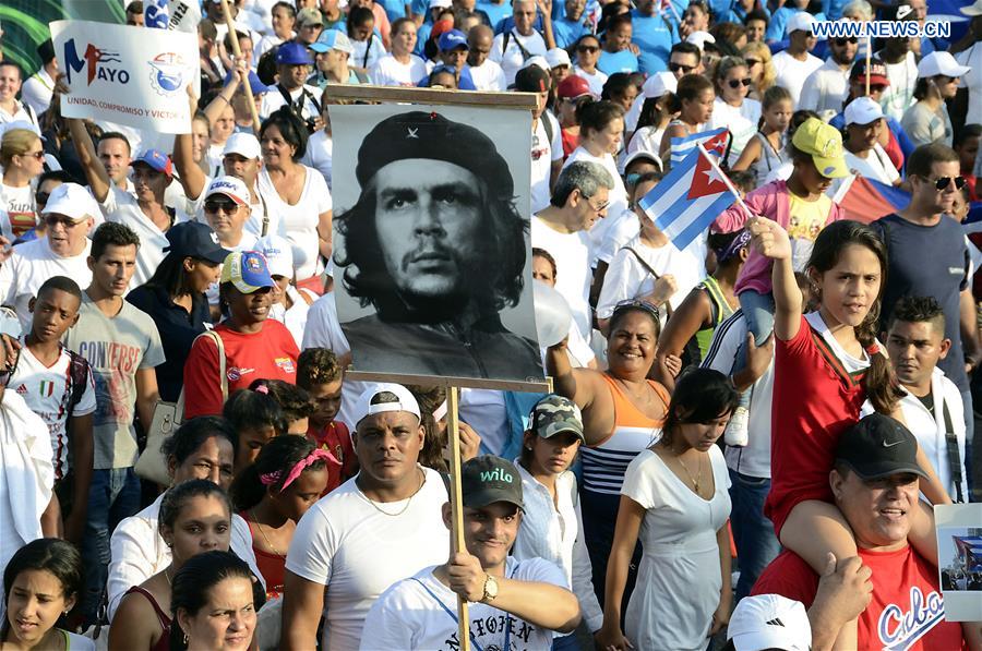 CUBA-HAVANA-INT'L WORKERS' DAY-MARCH