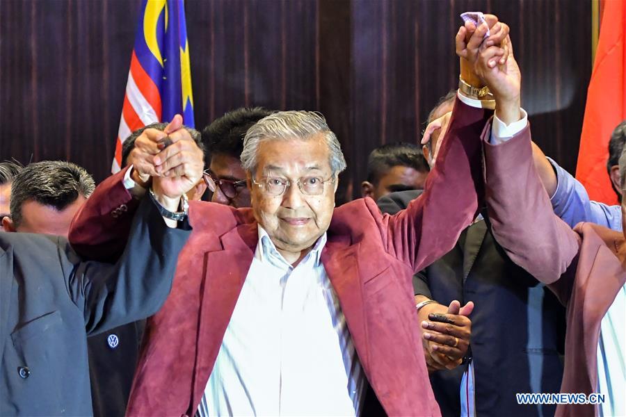 MALAYSIA-PETALING JAYA-GENERAL ELECTION-OPPOSITION ALLIANCE-PAKATAN HARAPAN-LEADING