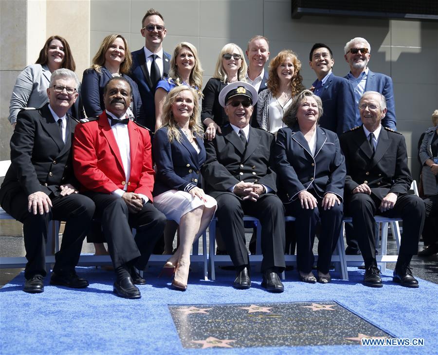 U.S.-LOS ANGELES-WALK OF FAME-"THE LOVE BOAT"