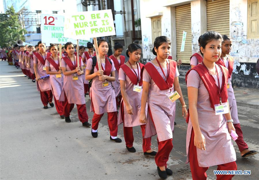 INDIA-TRIPURA-INTERNATIONAL NURSES DAY