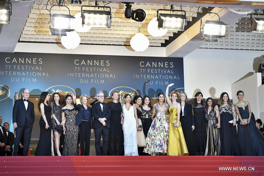 FRANCE-CANNES-FILM FESTIVAL-GIRLS OF THE SUN-PREMIERE