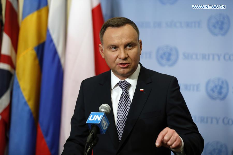 UN-POLAND-PRESIDENT-ANDRZEJ DUDA-EURO-ATLANTIC RELATIONS