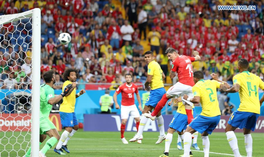 (SP)RUSSIA-ROSTOV-ON-DON-2018 WORLD CUP-GROUP E-BRAZIL VS SWITZERLAND 