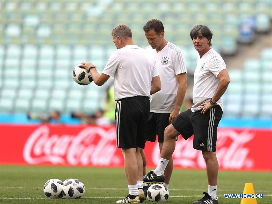 (SP)RUSSIA-SOCHI-2018 WORLD CUP-GERMANY-TRAINING