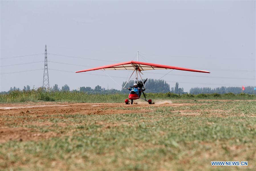 CHINA-NINGXIA-YINCHUAN-FARMER-PILOT (CN)