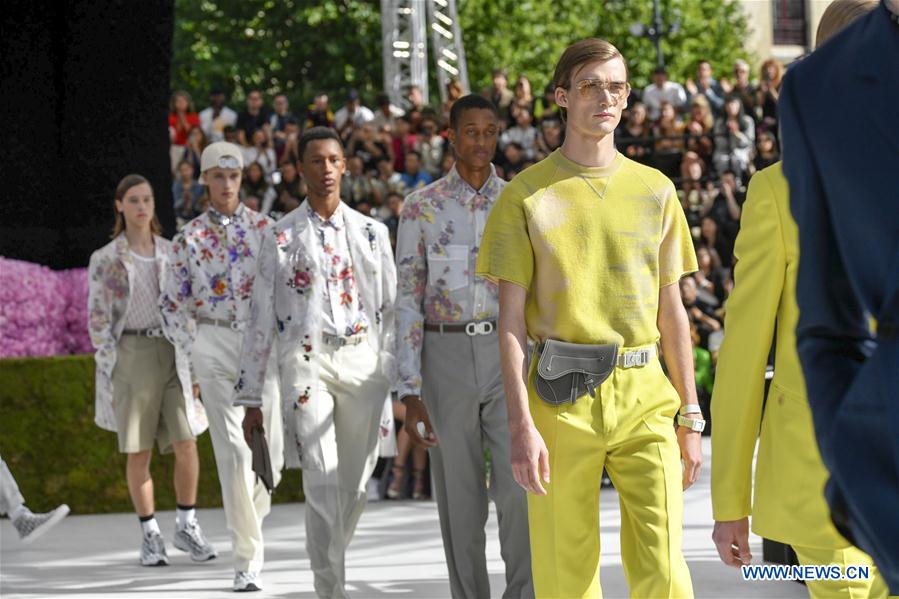 FRANCE-PARIS-MEN'S FASHION WEEK-DIOR HOMME