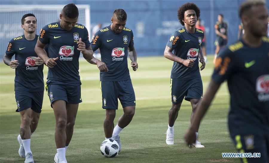 (SP)RUSSIA-SOCHI-2018 WORLD CUP-BRAZIL-TRAINING