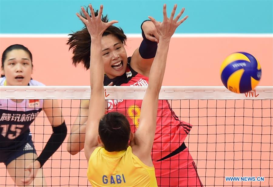 (SP)CHINA-NANJING-VOLLEYBALL-FIVB NATIONS LEAGUE-WOMEN'S FINALS(CN)