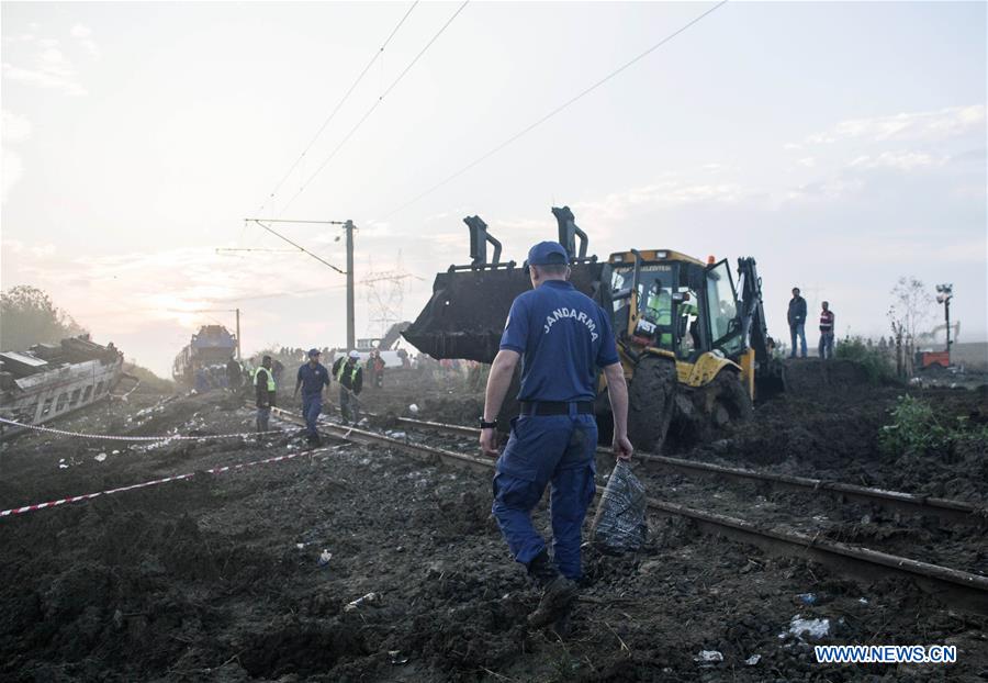 TURKEY-TEKIRDAG-TRAIN-DERAILMENT