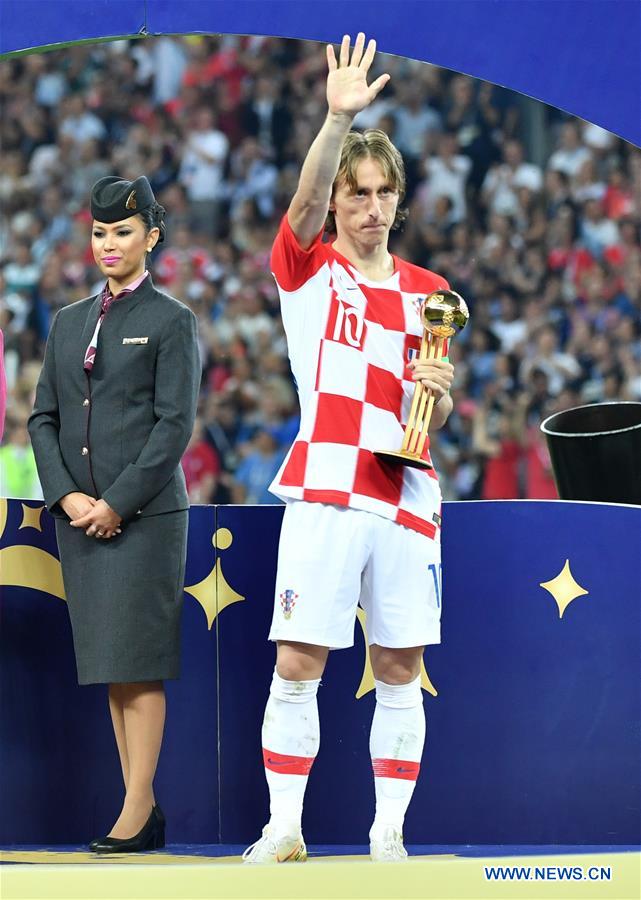 (SP)RUSSIA-MOSCOW-2018 WORLD CUP-FINAL-FRANCE VS CROATIA