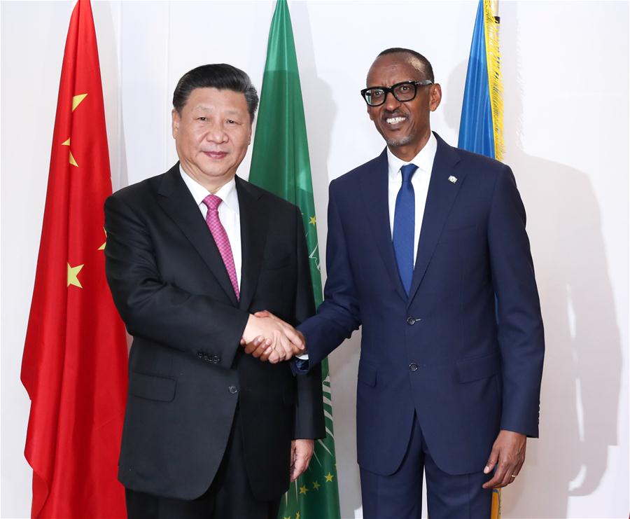 RWANDA-CHINA-XI JINPING-KAGAME-TALKS