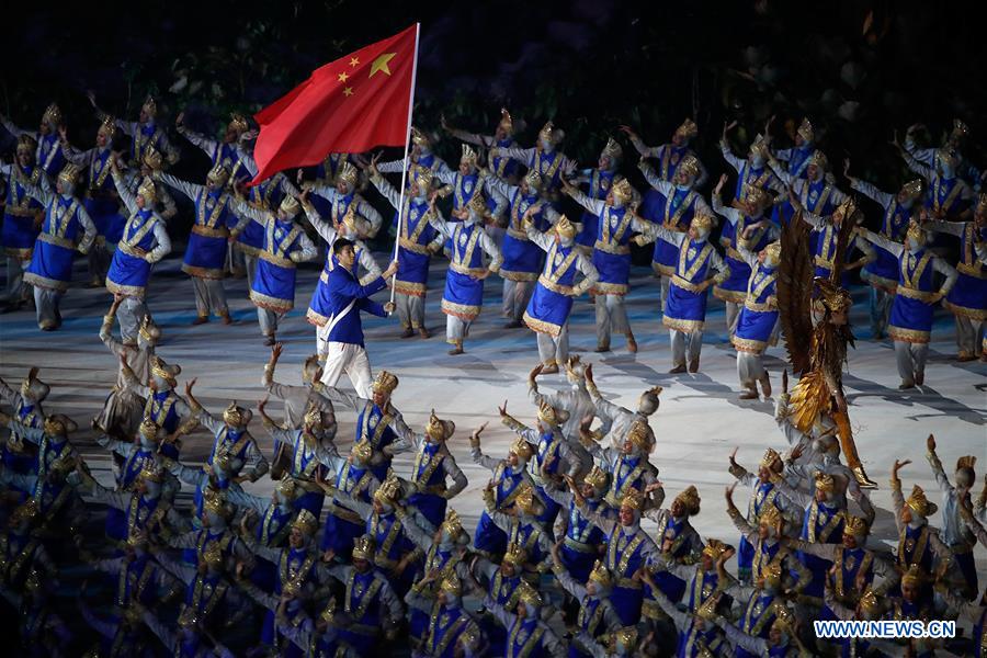 (SP)INDONESIA-JAKARTA-ASIAN GAMES-OPENING CEREMONY