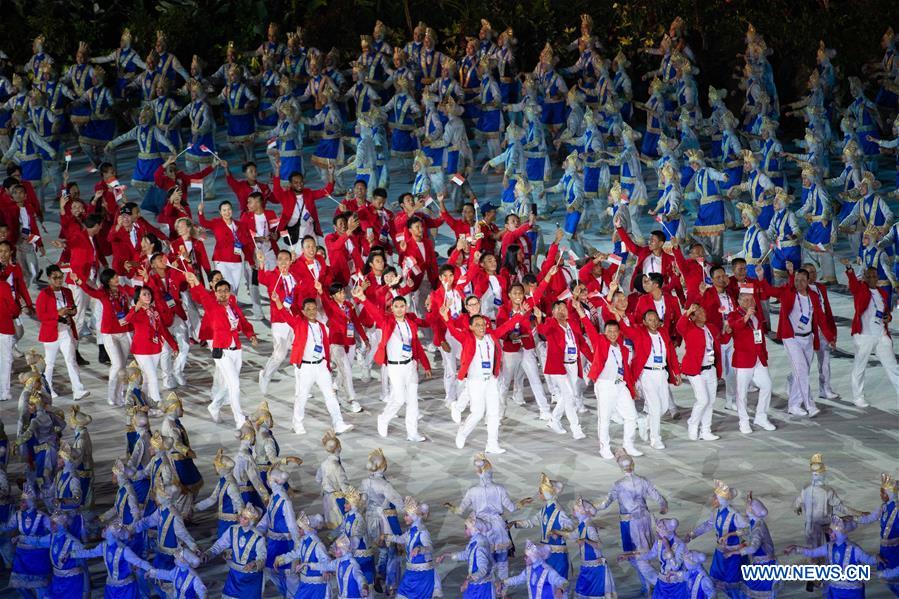 (SP)INDONESIA-JAKARTA-ASIAN GAMES-OPENING CEREMONY