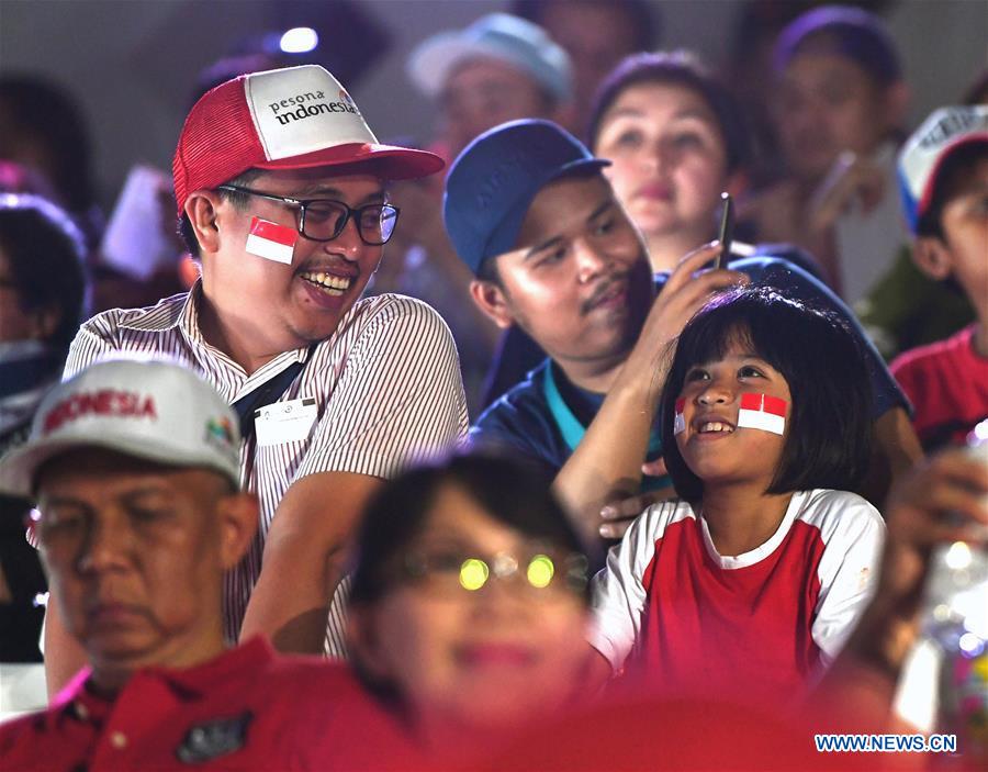 (SP)INDONESIA-JAKARTA-ASIAN GAMES-OPENING CEREMONY