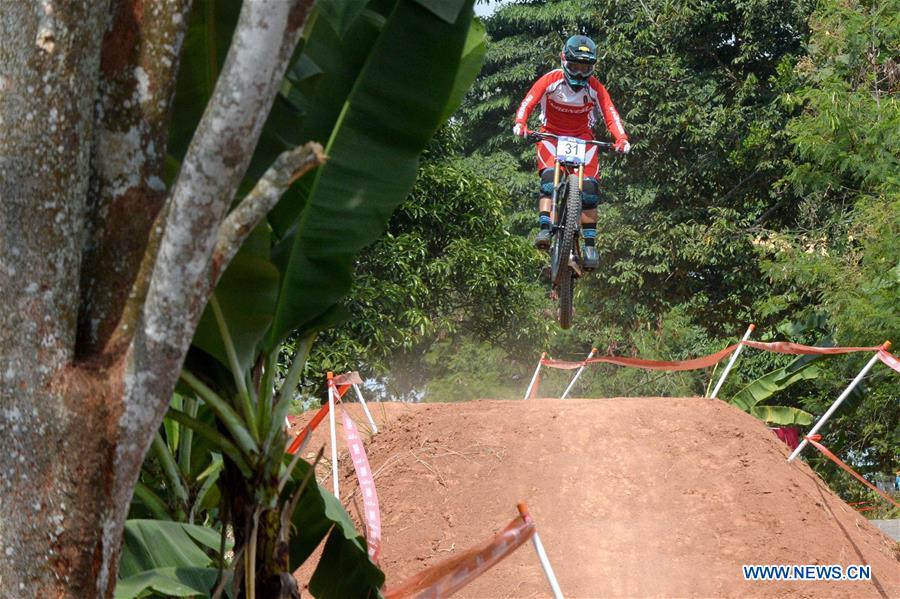 (SP)INDONESIA-SUBANG-ASIAN GAMES 2018-WOMEN’S DOWN HILL-MEDALS