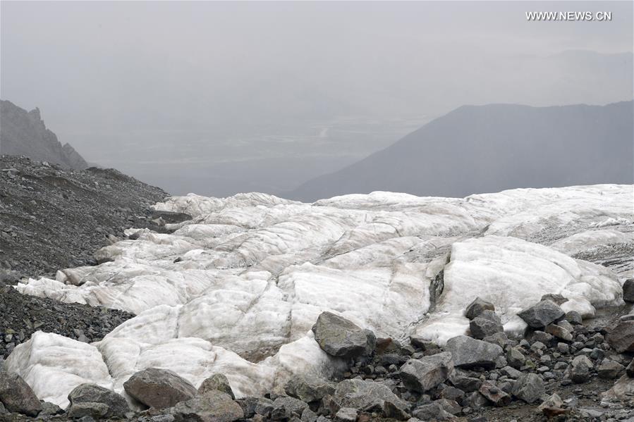 CHINA-GANSU-GLACIER-SCENERY (CN)