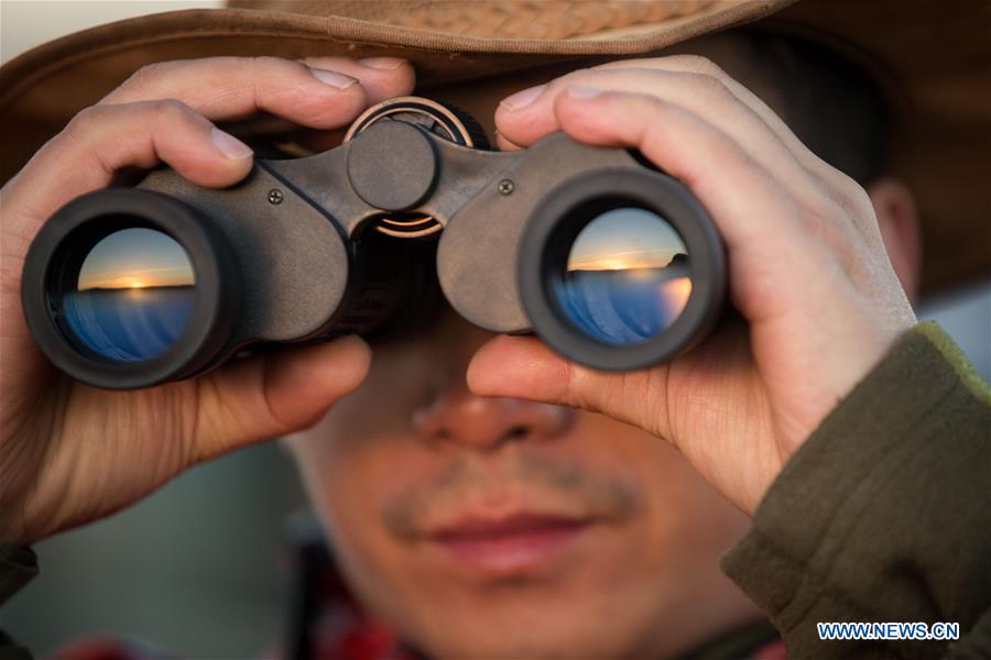 KENYA-MAASAI MARA-CHINESE WILDLIFE CONSERVATIONIST