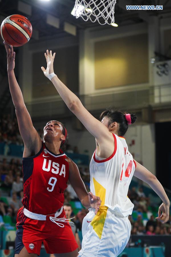 (SP)SPAIN-TENERIFE-FIBA WOMEN'S BASKETBALL WORLD CUP-USA-CHINA