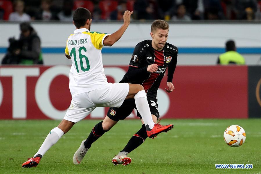 (SP)GERMANY-LEVERKUSEN-SOCCER-UEFA EUROPA LEAGUE-AEK LARNACA VS BAYER 04 LEVERKUSEN