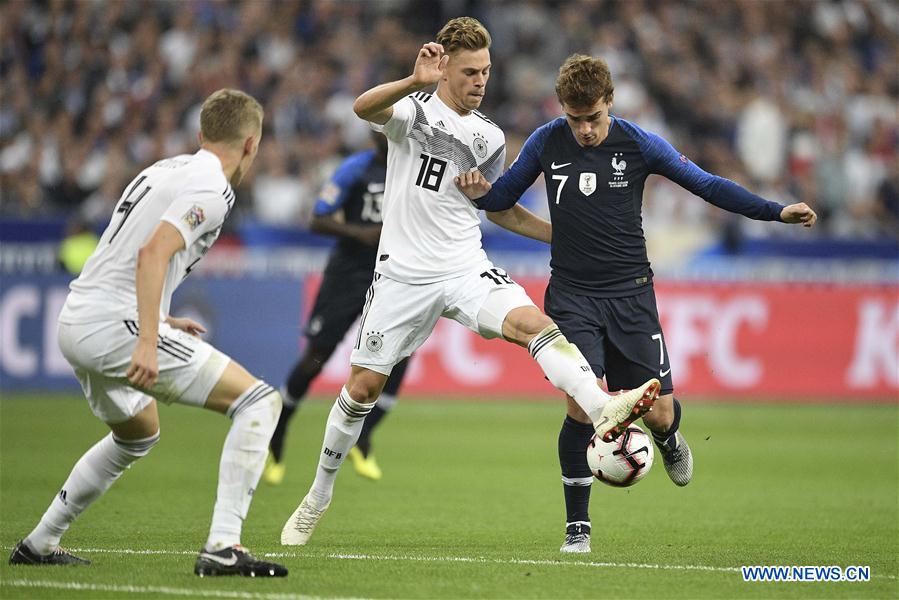 (SP)FRANCE-SAINT-DENIS-SOCCER-UEFA-NATIONS LEAGUE-FRANCE VS GERMANY