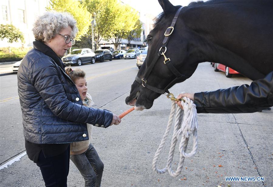 U.S.-WASHINGTON D.C.-BREAKFAST WITH THE MOUNTED POLICE