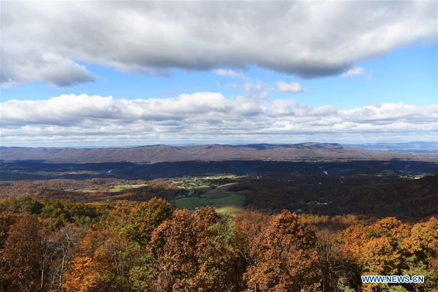 U.S.-VIRGINIA-SHENANDOAH NATIONAL PARK-AUTUMN VIEWS