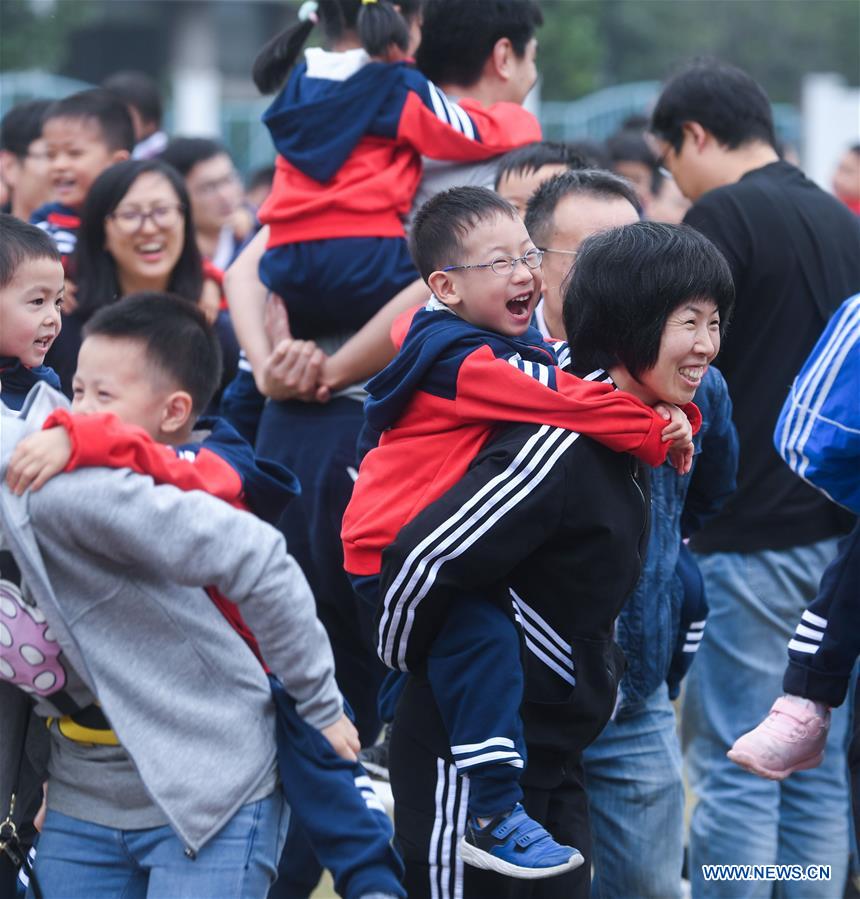 CHINA-ZHEJIANG-HANGZHOU-KINDERGARTEN-SPORTS (CN)