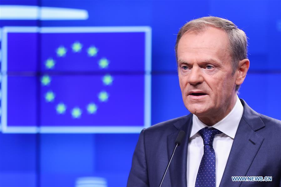 BELGIUM-BRUSSELS-EU-BREXIT-TUSK