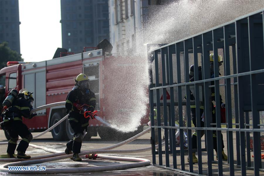 CHINA-FUJIAN-XIAMEN-FIRE DRILL(CN)