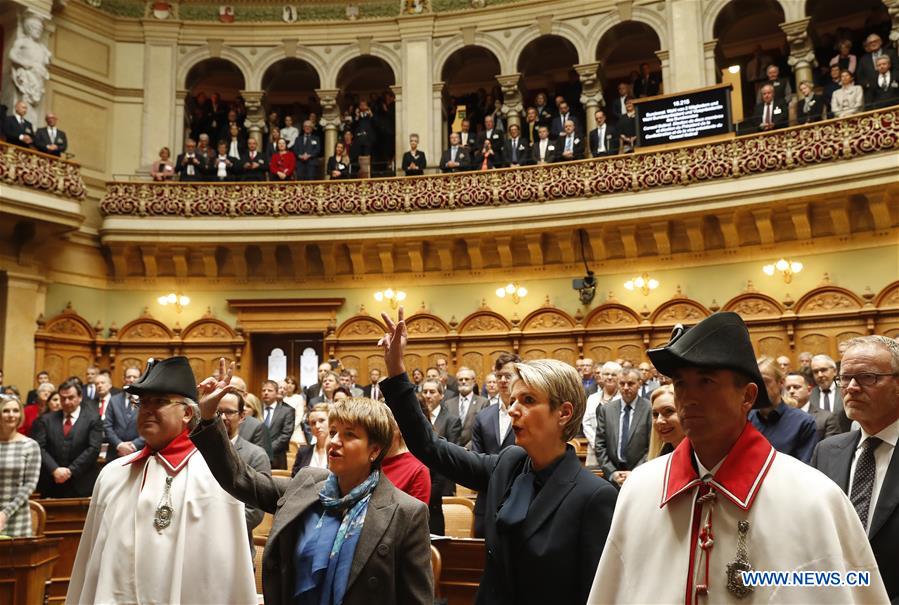 SWITZERLAND-BERN-PARLIAMENT-NEW FEDERAL COUNCILORS