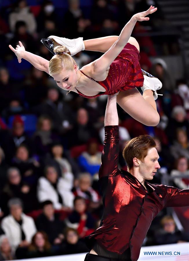 (SP)CANADA-VANCOUVER-ISU-FIGURE SKATING-GRAND PRIX-PAIR'S SHORT PROGRAM