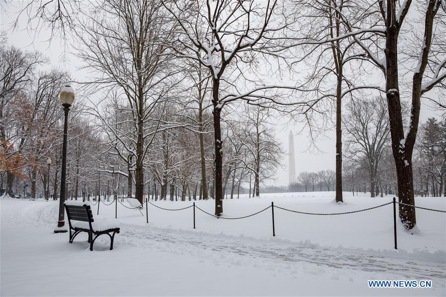 U.S.-WASHINGTON.D.C.-SNOW